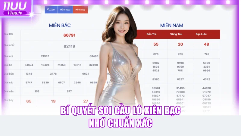 Bí quyết soi cầu lô xiên bạc nhớ chuẩn xác