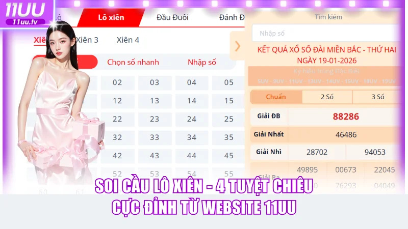 Soi cầu lô xiên